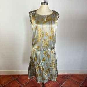 Jan Warnock Silk Floral Dress